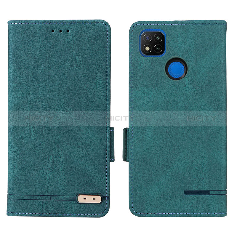 Custodia Portafoglio In Pelle Cover con Supporto L07Z per Xiaomi Redmi 9C NFC