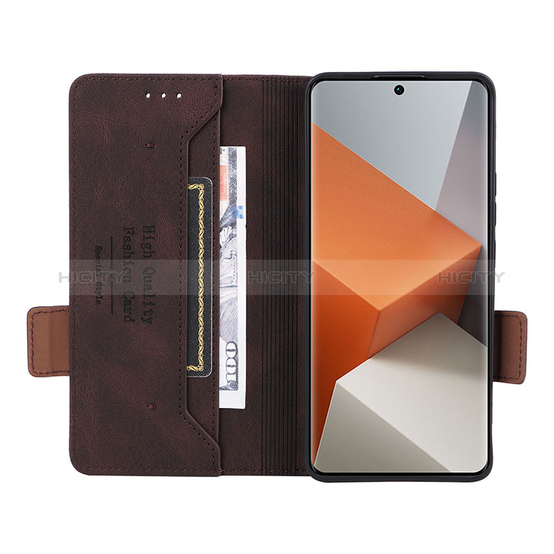 Custodia Portafoglio In Pelle Cover con Supporto L07Z per Xiaomi Redmi Note 13 Pro+ Plus 5G