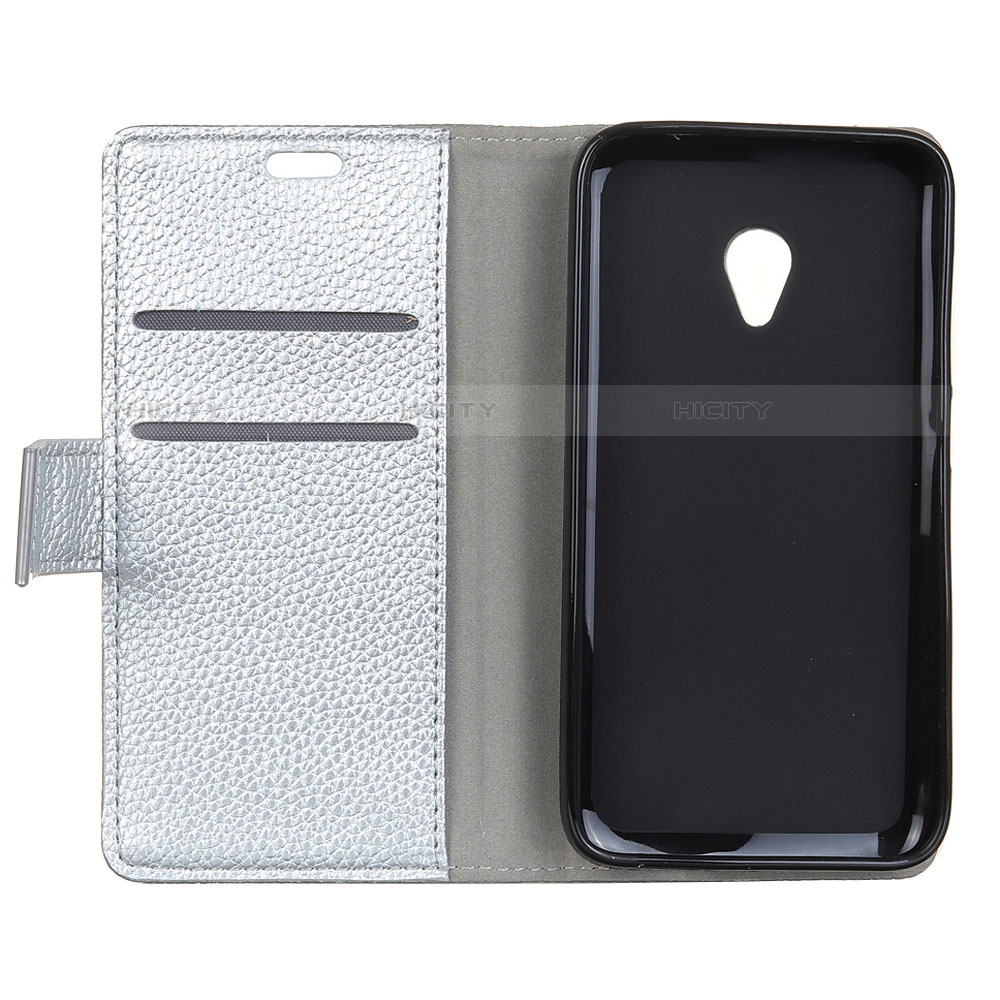 Custodia Portafoglio In Pelle Cover con Supporto L08 per Alcatel 1X (2019)