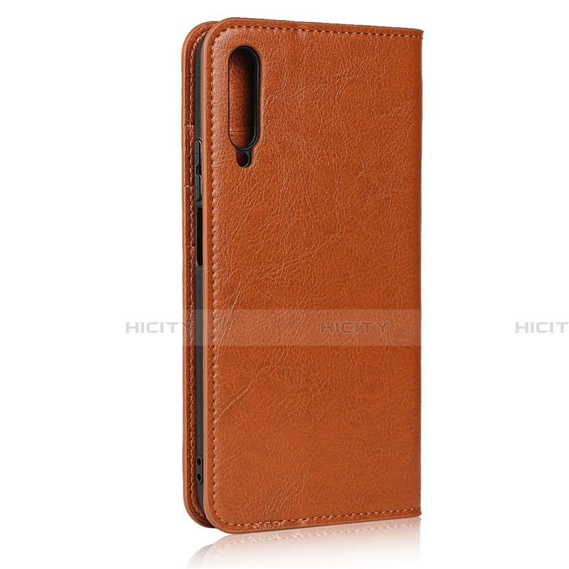 Custodia Portafoglio In Pelle Cover con Supporto L08 per Huawei Honor 9X Pro Arancione