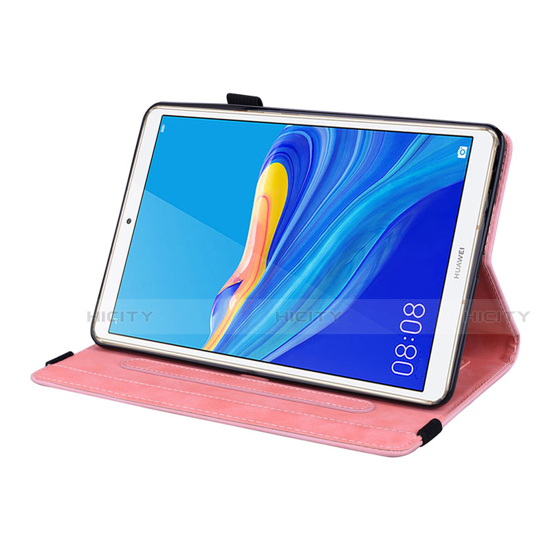 Custodia Portafoglio In Pelle Cover con Supporto L08 per Huawei MediaPad M6 8.4