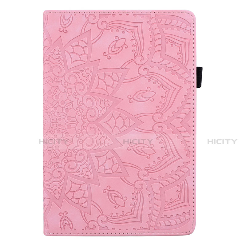 Custodia Portafoglio In Pelle Cover con Supporto L08 per Huawei MediaPad M6 8.4 Rosa