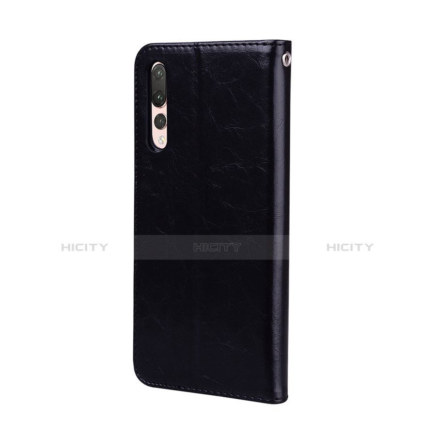 Custodia Portafoglio In Pelle Cover con Supporto L08 per Huawei P20 Pro