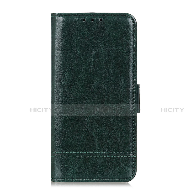 Custodia Portafoglio In Pelle Cover con Supporto L08 per Huawei Y6p Verde