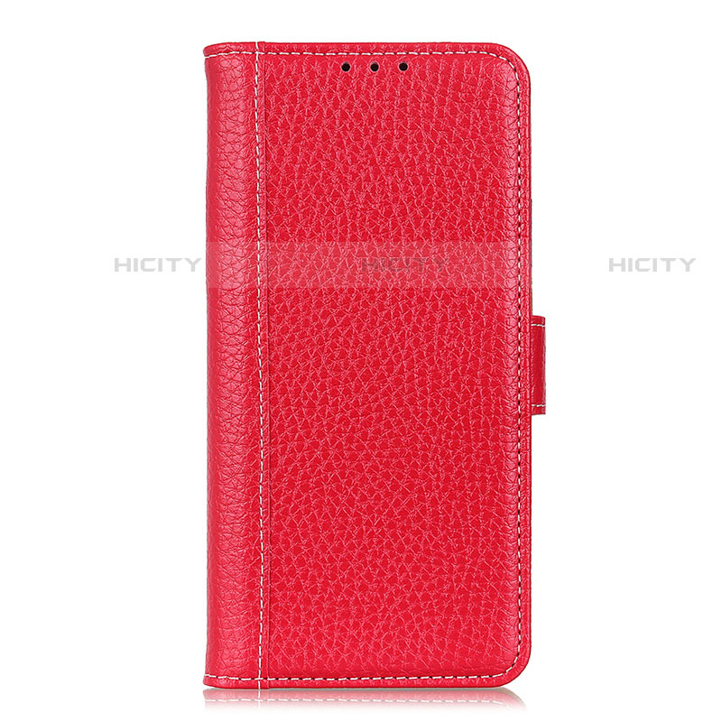 Custodia Portafoglio In Pelle Cover con Supporto L08 per Huawei Y8s Rosso