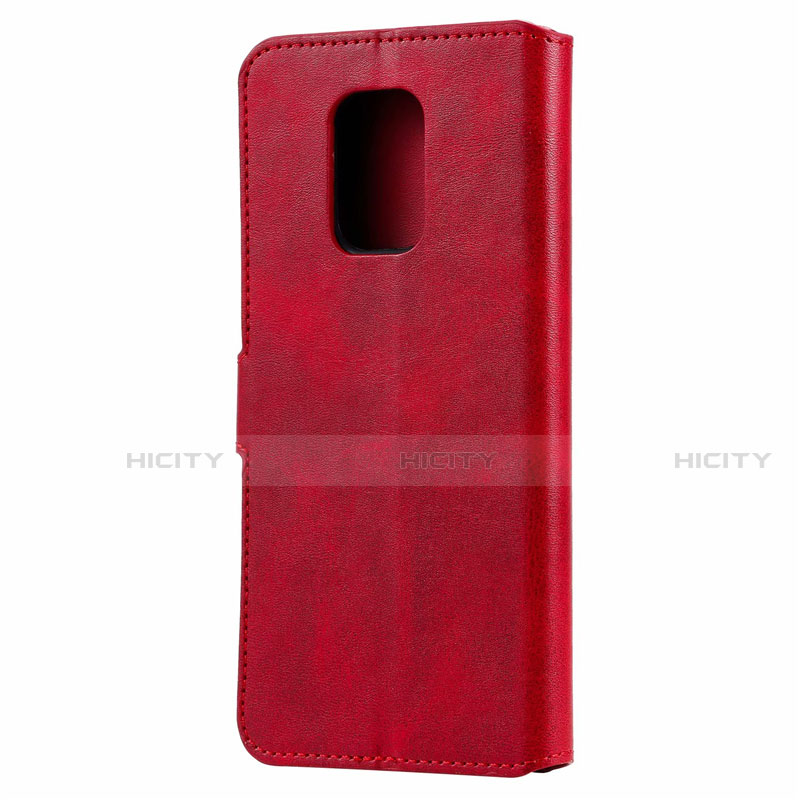 Custodia Portafoglio In Pelle Cover con Supporto L08 per Xiaomi Redmi Note 9 Pro