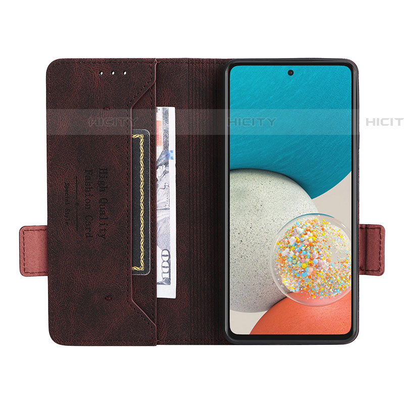 Custodia Portafoglio In Pelle Cover con Supporto L08Z per Samsung Galaxy A53 5G