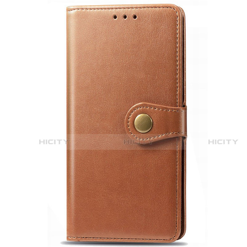 Custodia Portafoglio In Pelle Cover con Supporto L09 per Samsung Galaxy M21s Arancione