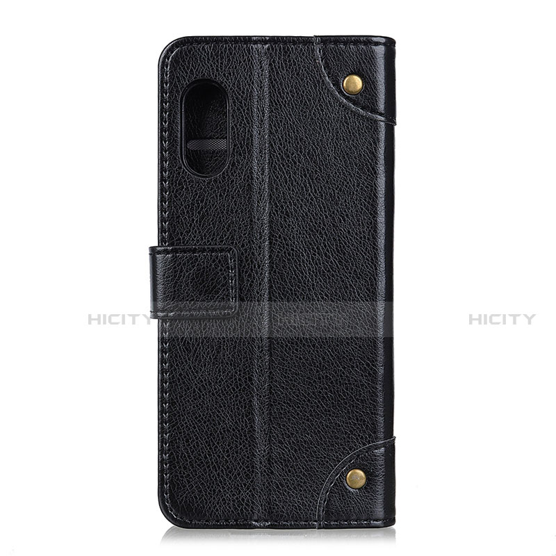 Custodia Portafoglio In Pelle Cover con Supporto L09 per Samsung Galaxy XCover Pro