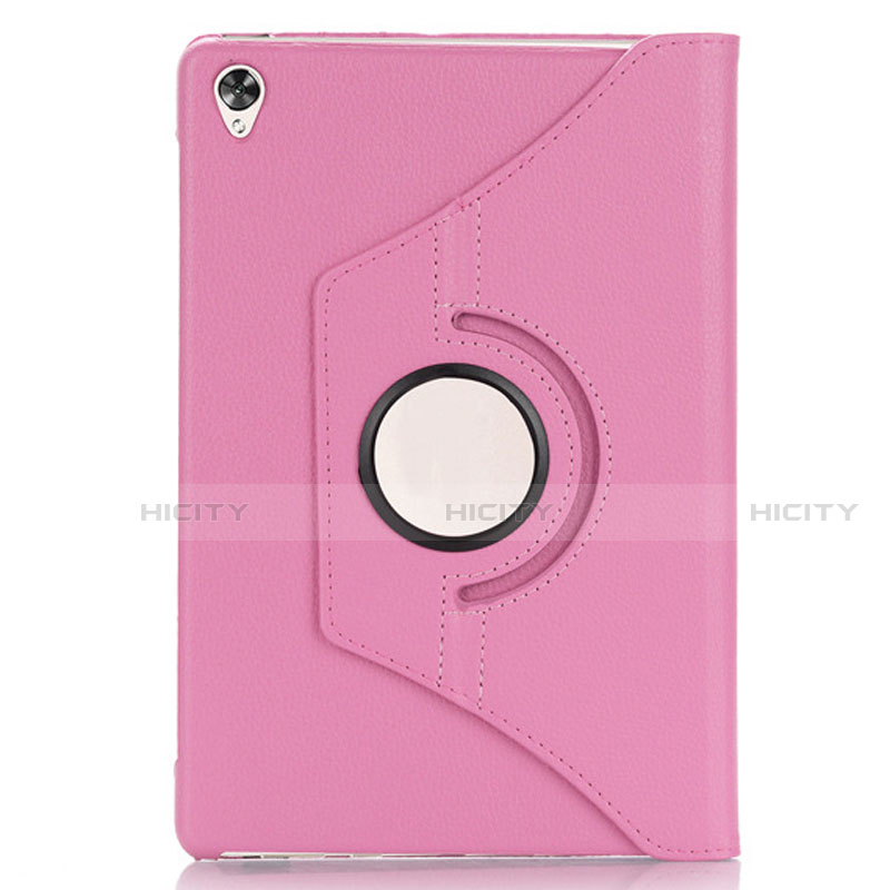 Custodia Portafoglio In Pelle Cover con Supporto L10 per Huawei MediaPad M6 10.8 Rosa
