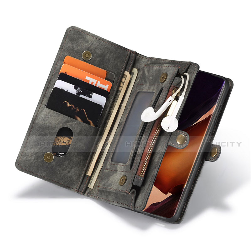 Custodia Portafoglio In Pelle Cover con Supporto L10 per Samsung Galaxy Note 20 Ultra 5G