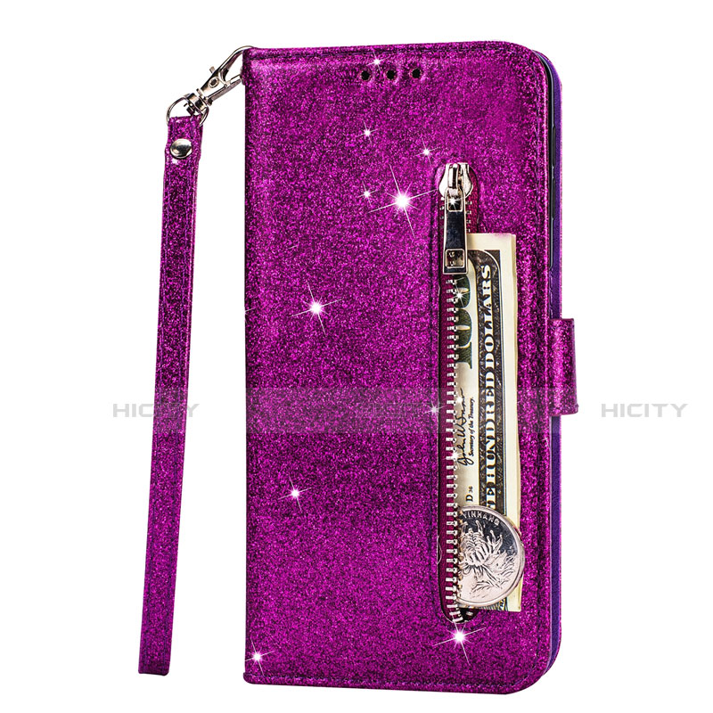 Custodia Portafoglio In Pelle Cover con Supporto L10 per Samsung Galaxy S20 Plus