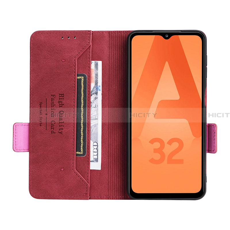 Custodia Portafoglio In Pelle Cover con Supporto L10Z per Samsung Galaxy A32 5G