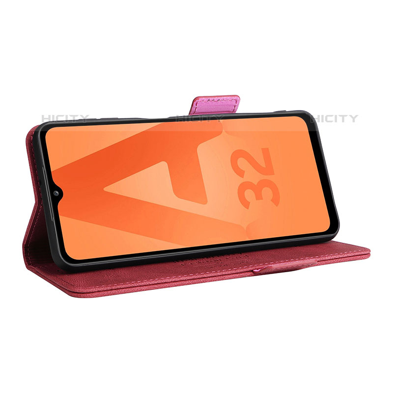 Custodia Portafoglio In Pelle Cover con Supporto L10Z per Samsung Galaxy M32 5G