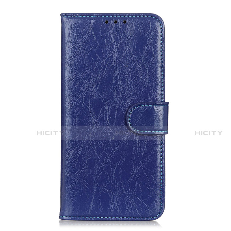 Custodia Portafoglio In Pelle Cover con Supporto L11 per Huawei Enjoy 10S Blu