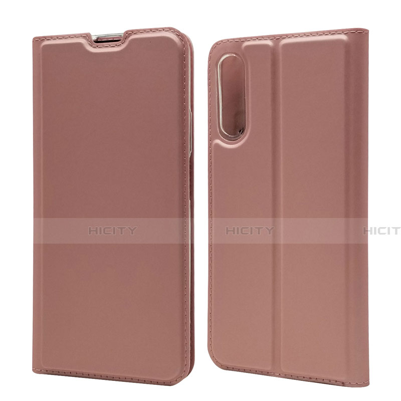Custodia Portafoglio In Pelle Cover con Supporto L11 per Huawei Honor 9X Pro Oro Rosa