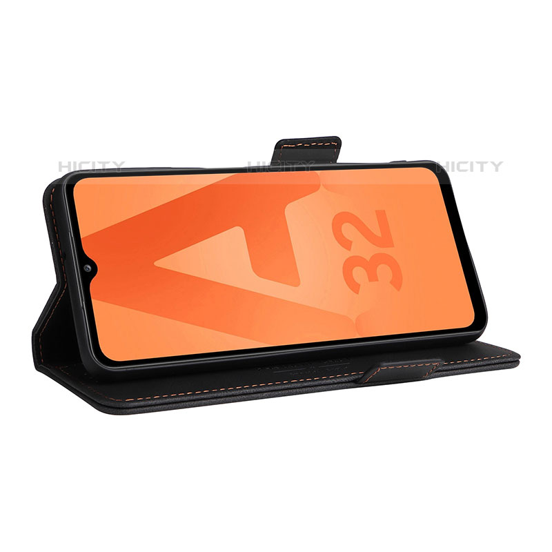 Custodia Portafoglio In Pelle Cover con Supporto L11Z per Samsung Galaxy M32 5G