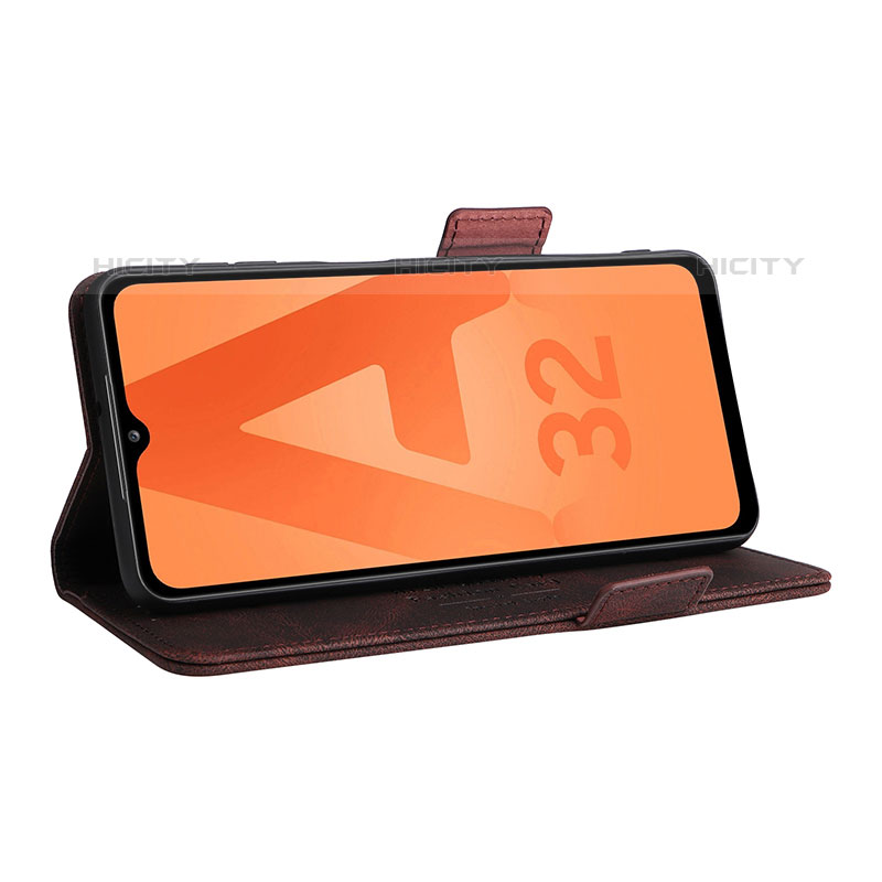 Custodia Portafoglio In Pelle Cover con Supporto L11Z per Samsung Galaxy M32 5G