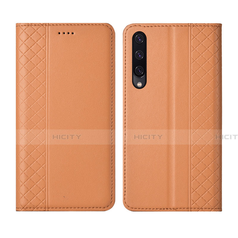 Custodia Portafoglio In Pelle Cover con Supporto L12 per Huawei Honor 9X Pro Arancione