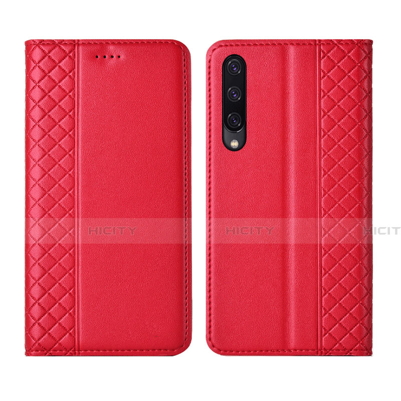 Custodia Portafoglio In Pelle Cover con Supporto L12 per Huawei Honor 9X Pro Rosso