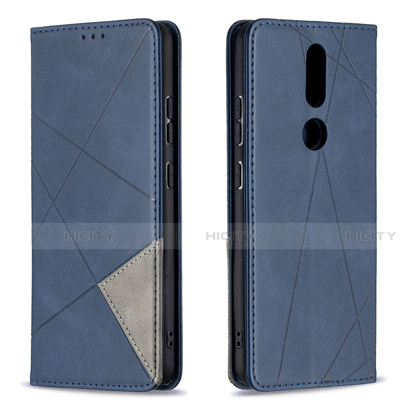 Custodia Portafoglio In Pelle Cover con Supporto L12 per Nokia 2.4