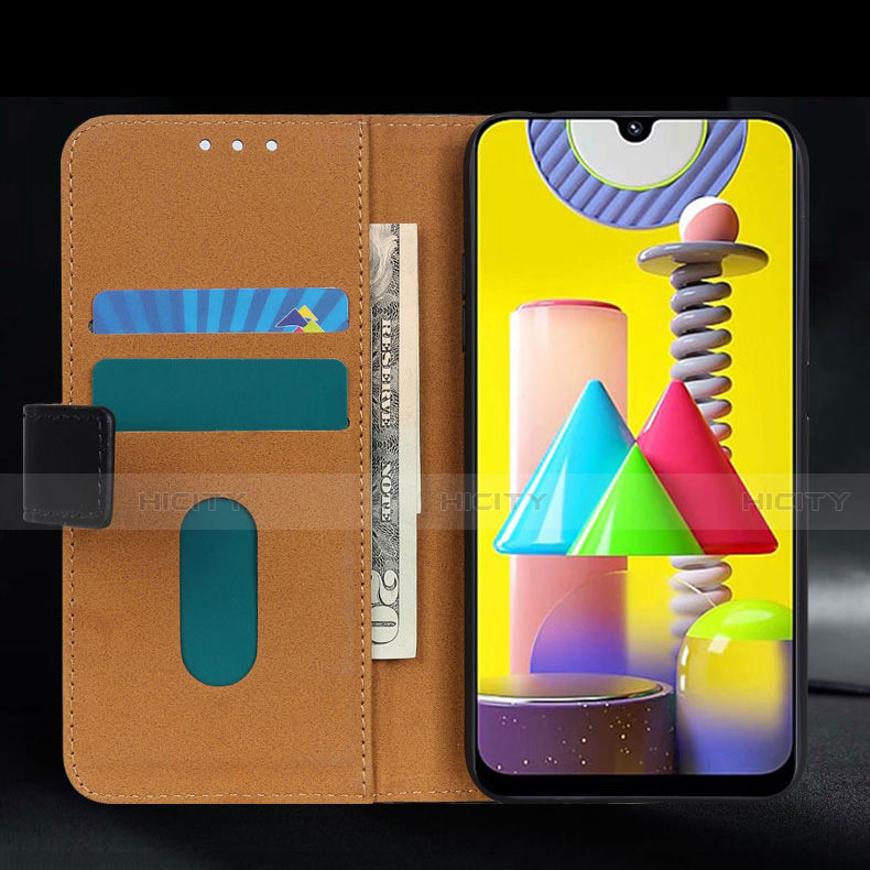 Custodia Portafoglio In Pelle Cover con Supporto L12 per Samsung Galaxy M31 Prime Edition