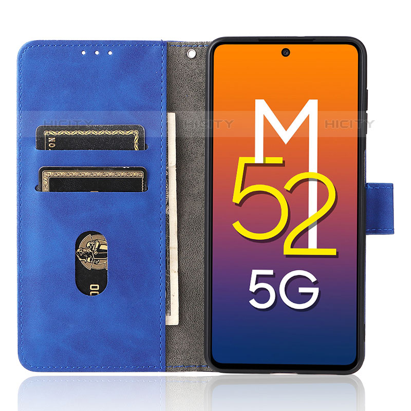 Custodia Portafoglio In Pelle Cover con Supporto L12Z per Samsung Galaxy M52 5G