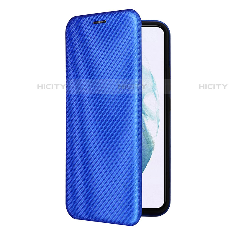 Custodia Portafoglio In Pelle Cover con Supporto L12Z per Samsung Galaxy S21 Plus 5G Blu