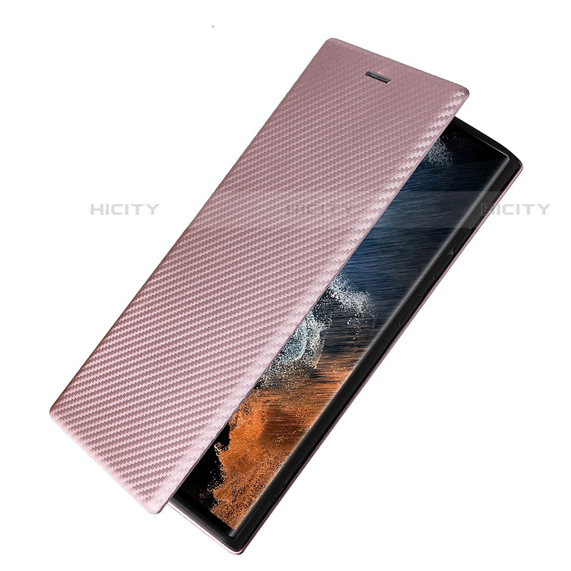 Custodia Portafoglio In Pelle Cover con Supporto L12Z per Samsung Galaxy S21 Ultra 5G