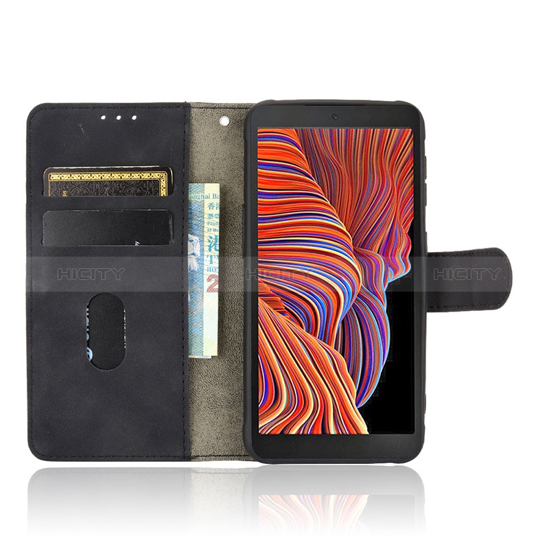 Custodia Portafoglio In Pelle Cover con Supporto L12Z per Samsung Galaxy XCover 5 SM-G525F