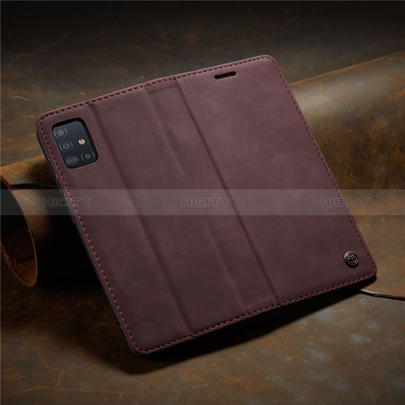 Custodia Portafoglio In Pelle Cover con Supporto L15 per Samsung Galaxy A71 4G A715