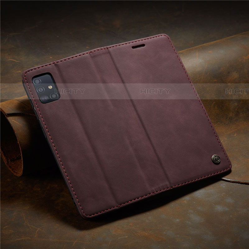 Custodia Portafoglio In Pelle Cover con Supporto L15 per Samsung Galaxy A71 5G