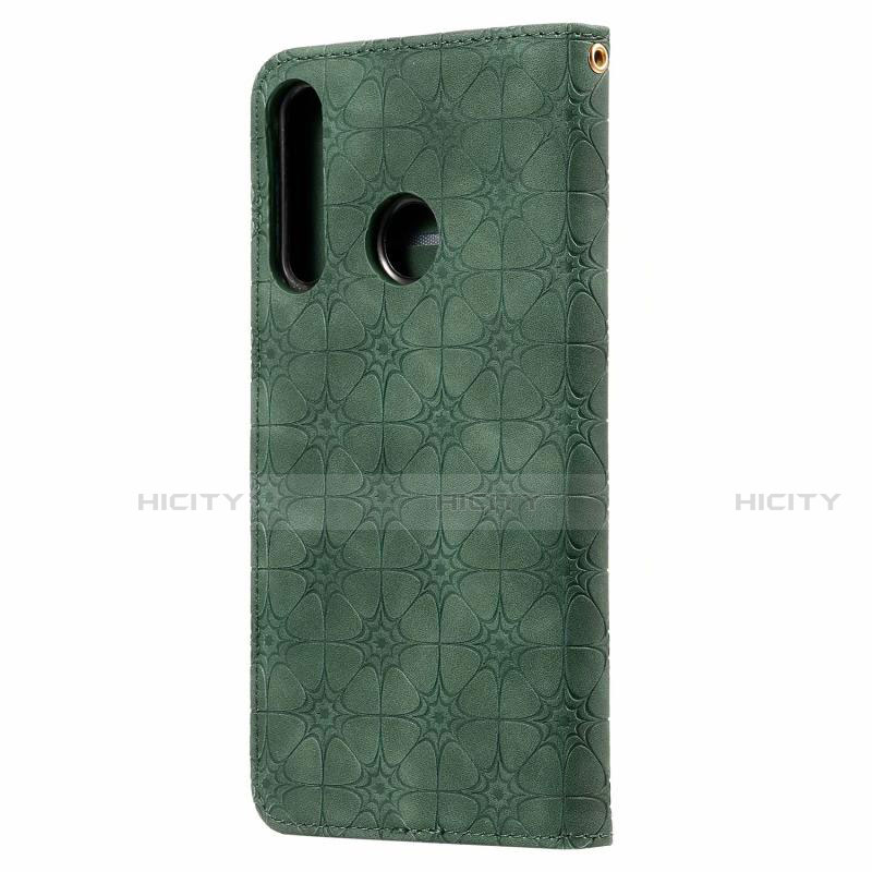 Custodia Portafoglio In Pelle Cover con Supporto L17 per Huawei Honor 9C