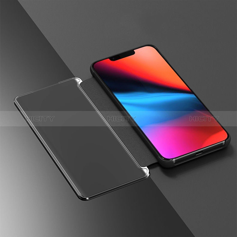 Custodia Portafoglio In Pelle Cover con Supporto Laterale Specchio Cover L01 per Oppo Find X5 5G