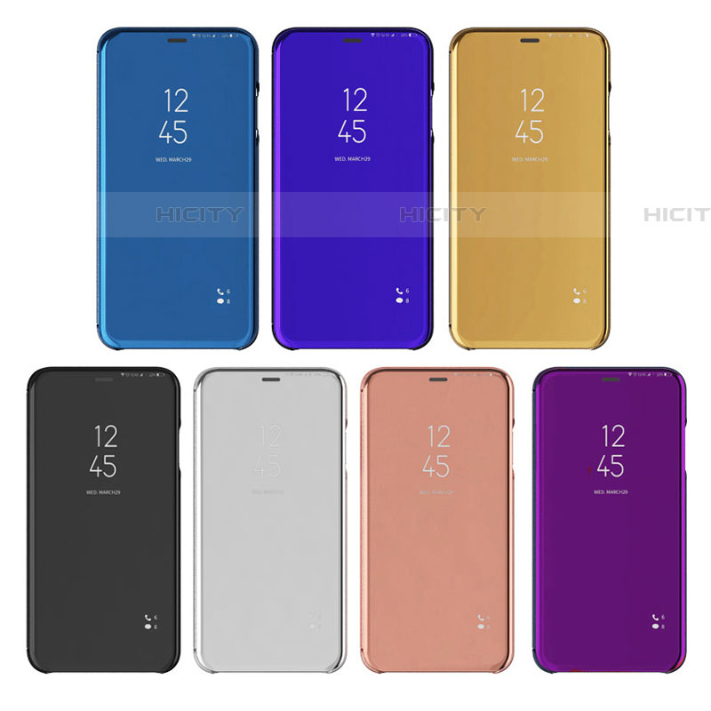 Custodia Portafoglio In Pelle Cover con Supporto Laterale Specchio Cover L01 per Samsung Galaxy A53 5G