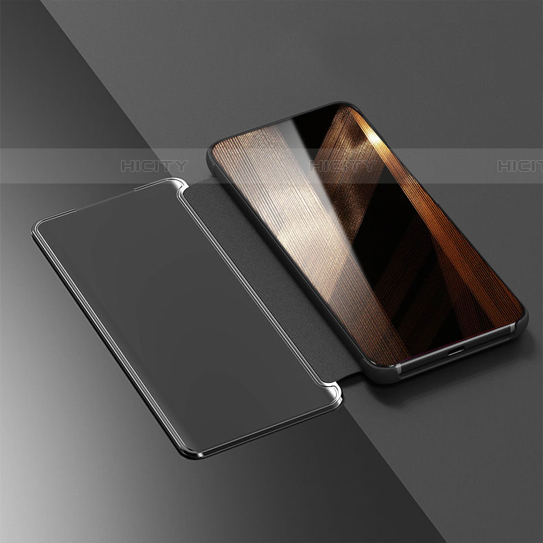 Custodia Portafoglio In Pelle Cover con Supporto Laterale Specchio Cover L01 per Samsung Galaxy F42 5G