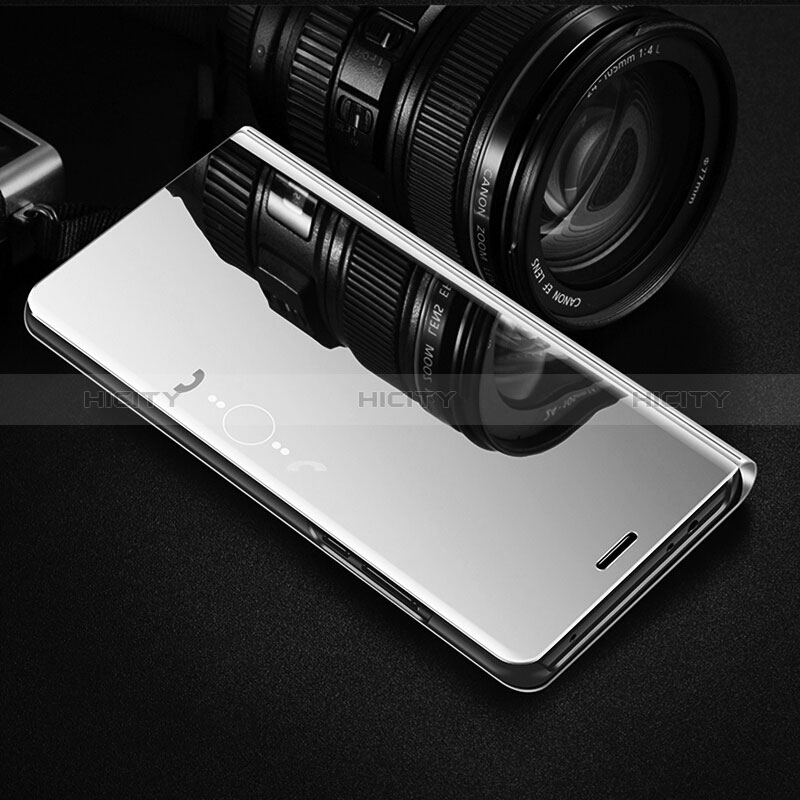 Custodia Portafoglio In Pelle Cover con Supporto Laterale Specchio Cover L01 per Xiaomi Redmi 10A 4G