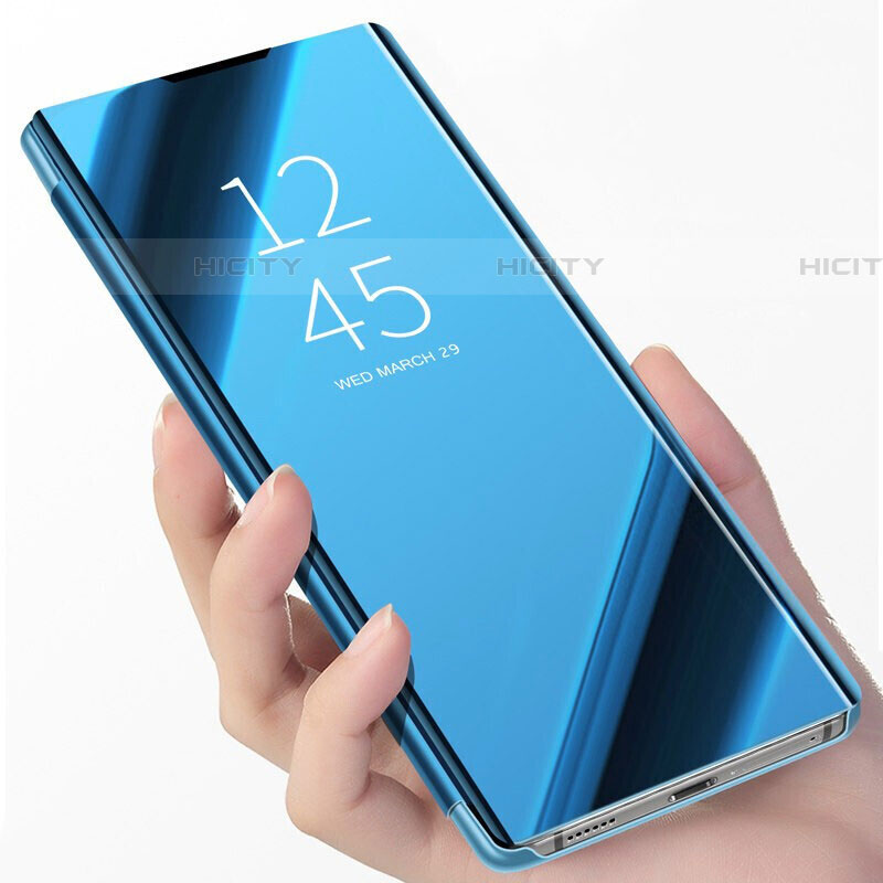 Custodia Portafoglio In Pelle Cover con Supporto Laterale Specchio Cover L02 per Samsung Galaxy F42 5G