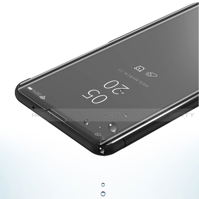 Custodia Portafoglio In Pelle Cover con Supporto Laterale Specchio Cover L03 per Huawei Nova 5