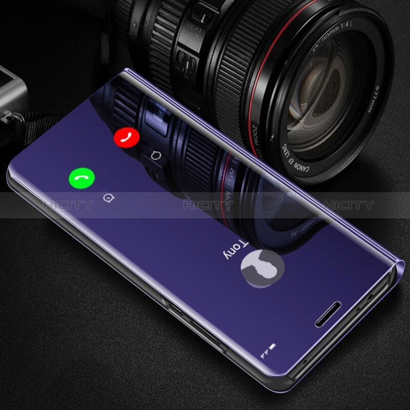 Custodia Portafoglio In Pelle Cover con Supporto Laterale Specchio Cover L03 per Oppo Find X3 5G