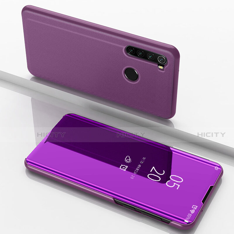 Custodia Portafoglio In Pelle Cover con Supporto Laterale Specchio Cover M01 per Xiaomi Redmi Note 8