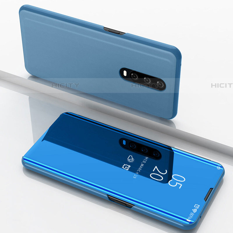 Custodia Portafoglio In Pelle Cover con Supporto Laterale Specchio Cover M02 per Oppo RX17 Pro