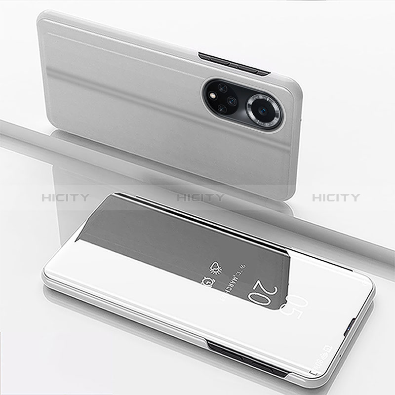 Custodia Portafoglio In Pelle Cover con Supporto Laterale Specchio Cover per Huawei Honor 50 5G