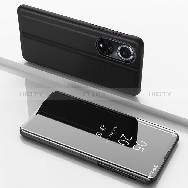 Custodia Portafoglio In Pelle Cover con Supporto Laterale Specchio Cover per Huawei Honor 50 5G
