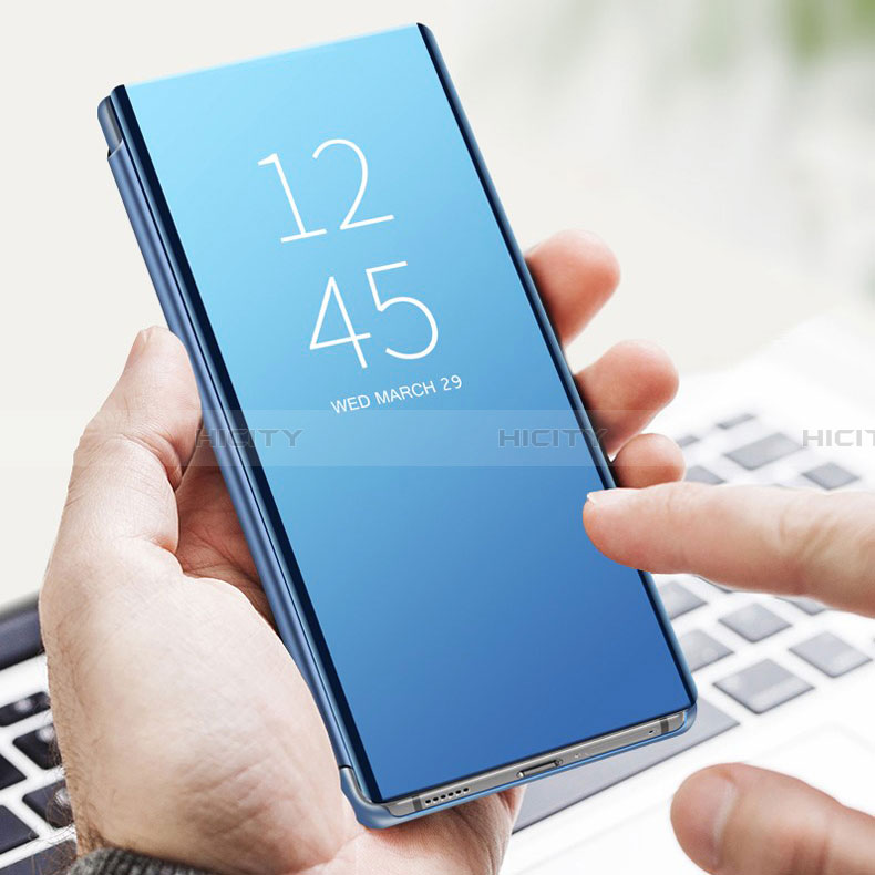 Custodia Portafoglio In Pelle Cover con Supporto Laterale Specchio Cover per Samsung Galaxy A32 5G
