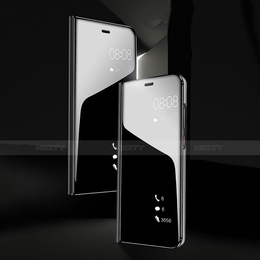 Custodia Portafoglio In Pelle Cover con Supporto Laterale Specchio Cover per Samsung Galaxy A40