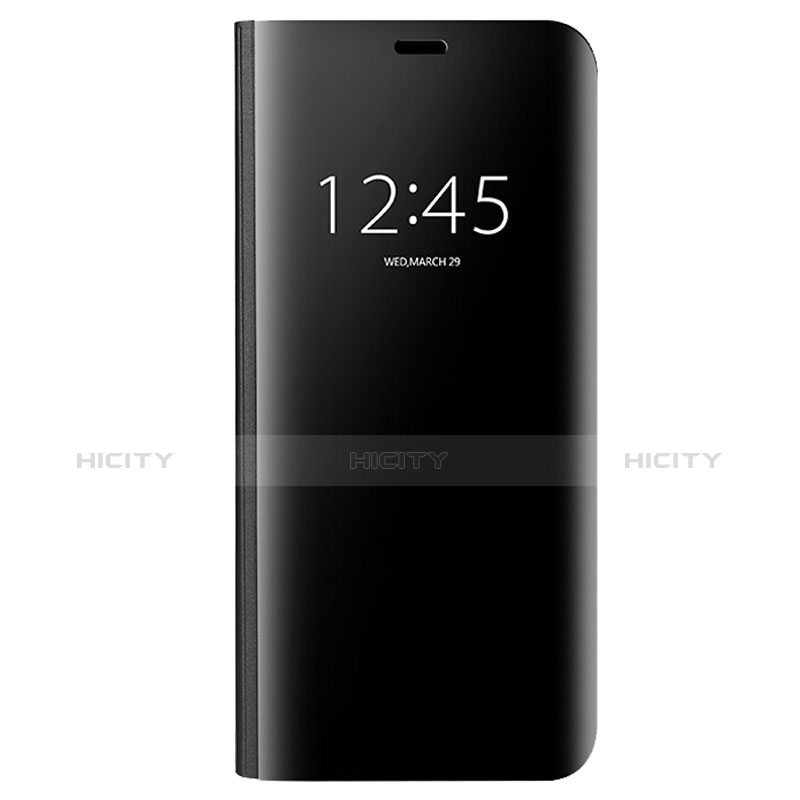 Custodia Portafoglio In Pelle Cover con Supporto Laterale Specchio Cover per Samsung Galaxy A6s