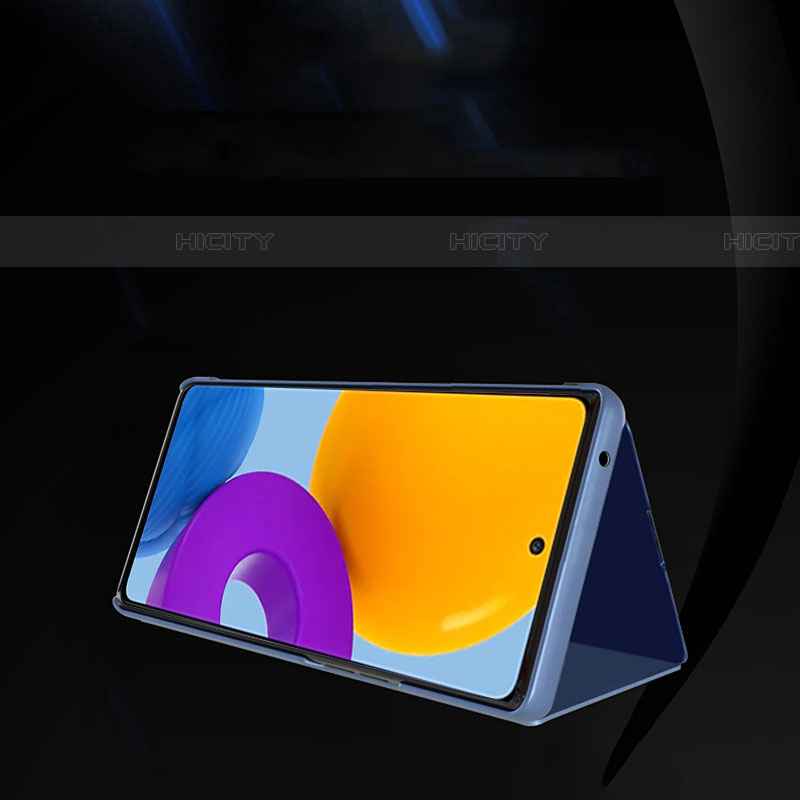 Custodia Portafoglio In Pelle Cover con Supporto Laterale Specchio Cover per Samsung Galaxy F23 5G