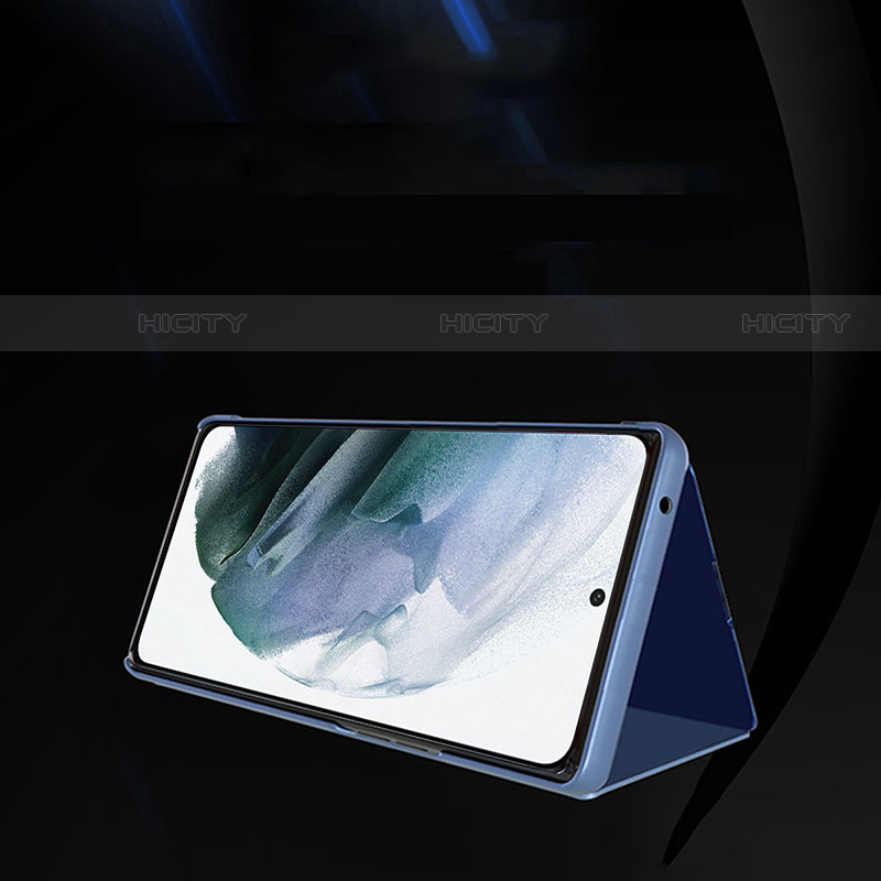 Custodia Portafoglio In Pelle Cover con Supporto Laterale Specchio Cover per Samsung Galaxy S22 Plus 5G