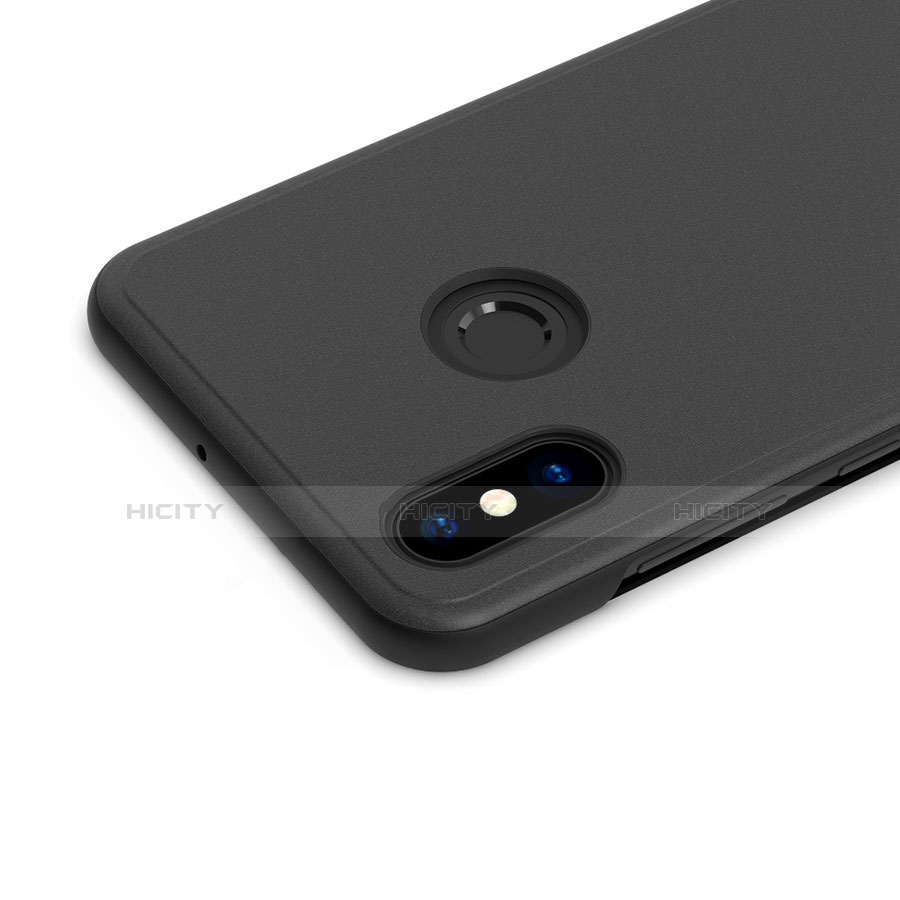 Custodia Portafoglio In Pelle Cover con Supporto Laterale Specchio Cover per Xiaomi Mi 8